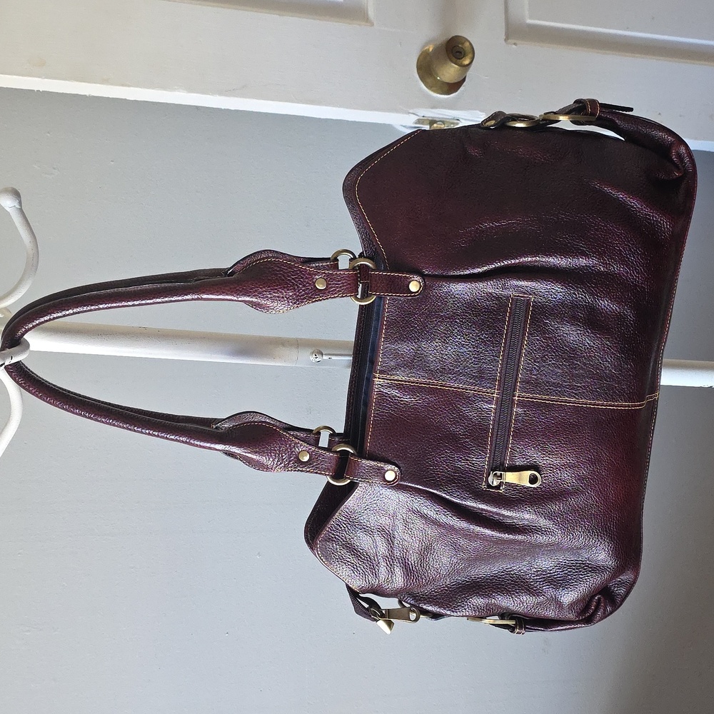Viceroy Leather Co. Elegant Brown Leather Tote Bag Classic